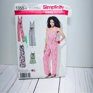 2014 Simplicity 1353 Easy to Sew Uncut Pattern Size XXS-XXL